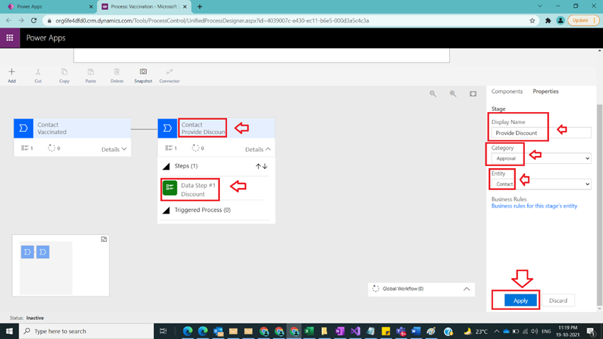 Understand BPF Stages and Data Steps in Dynamics CRM